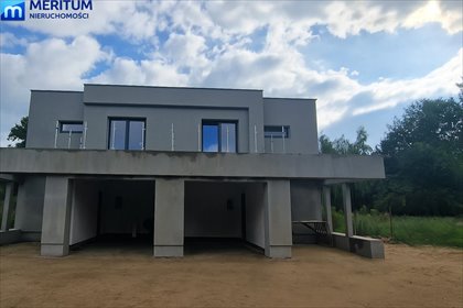 Nowoczesny bliźniak 114 m2 z garażem i ogrzewaniem podłogowym dom Adamowizna