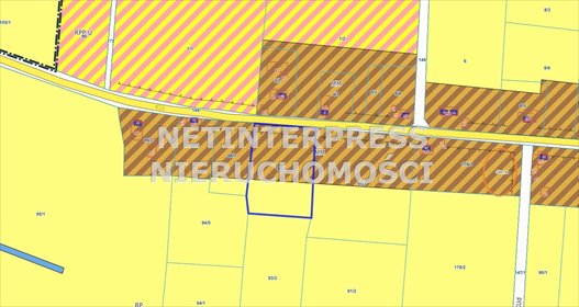 Działka 0,52 ha w Nowej Wsi z dostępem do infrastruktury działka Domaszowice, Nowa Wieś