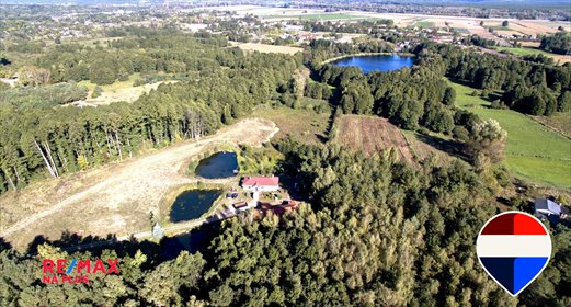 Inwestycyjna działka 3,75 ha z domami i stawami działka Bydgoszcz, Plątnowska