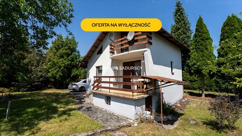 Urokliwy dom na działce ROD Brodła, 60 m², balkon dom Alwernia, Brodła, ROD Brodła, Działkowców