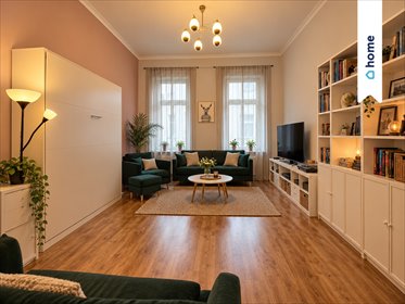 Przestronne 2 pokoje w zabytkowej kamienicy (76 m²) w Szczecinie mieszkanie Szczecin, al. Papieża Jana Pawła II