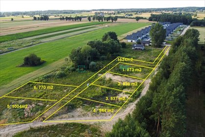 Przepiękna działka 5264 m2 z 6 działkami budowlanymi działka Jaworówka