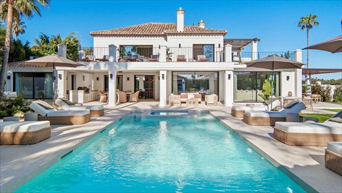 Luksusowa villa przy golfie z prywatnym basenem i panoramicznymi widokami dom Nueva Andalucia, Nueva Andalucia