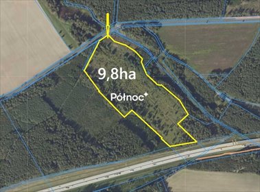 Zapraszam do zakupu działki 98 112 m² w Strzelnie z planem magazynowo-usługowym działka Strzelno