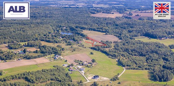 Działka 5918 m2 z prywatnym stawem i łatwym dojazdem działka Pomlewo