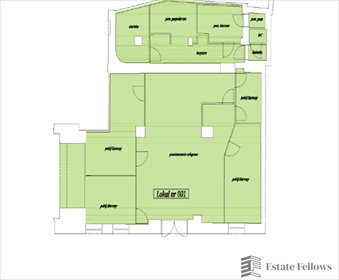 Na wynajem nowoczesny lokal usługowy 194 m² z klimatyzacją lokal użytkowy Kraków