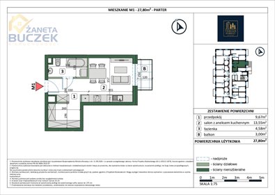 mieszkanie na sprzedaż 28m2 mieszkanie Teresin, Sportowa