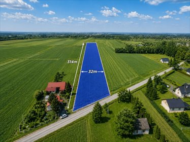 Działka inwestycyjna 1,05 ha z MPZP pod domy i usługi zapraszam działka Kraków, Narcyza Wiatra