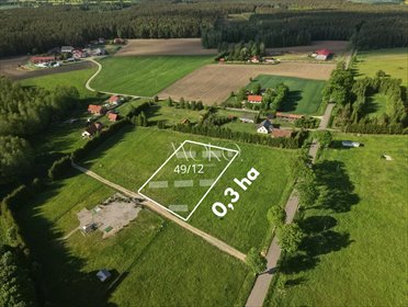 Działka pod dom na Mazurach z warunkami zabudowy działka Pieczarki