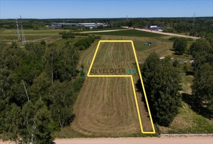 Działka 5036 m² w Brończanach (spokój, szybki dojazd) działka Brończany