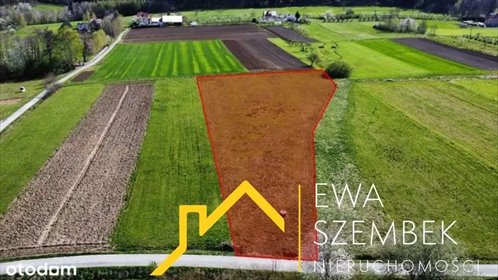 Urokliwa działka 4200 m² z widokami w Żegocinie działka Żegocina