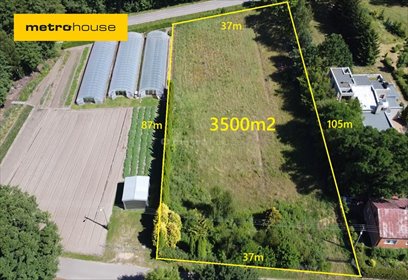 działka na sprzedaż 3500m2 działka Wągrodno