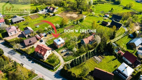 Dom do wykończenia z nowoczesnymi instalacjami i dużą działką dom Zręcin