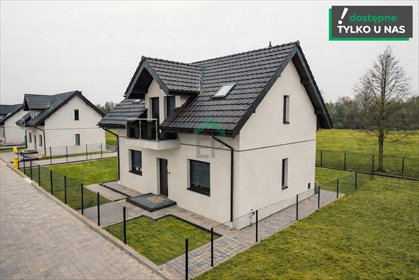 Nowoczesny dom 112 m2 z wykończeniem pod klucz w Błesznie dom Częstochowa, Błeszno