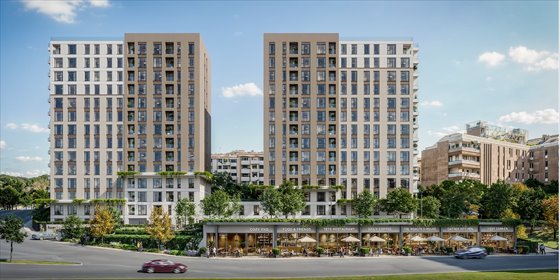 Nowoczesny 2-pokojowy apartament z balkonem w Gaziosmanpaşa mieszkanie Mevlana, Mevlana, Gaziosmanpaşa, Stambuł