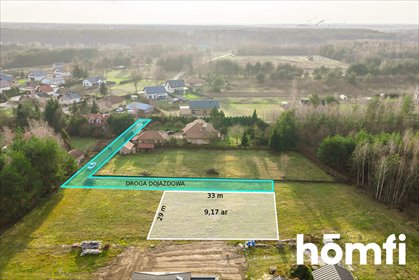 działka na sprzedaż 917m2 działka Wola Chorzelowska