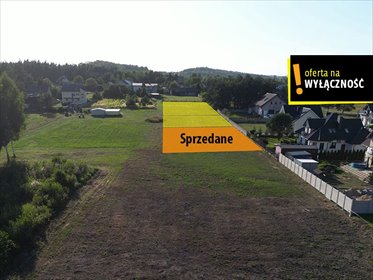 działka na sprzedaż 1149m2 działka Wola Morawicka, Miła