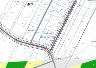 działka na sprzedaż 1010m2 działka Sierzchów, Sosnowa