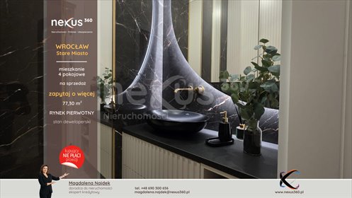 mieszkanie na sprzedaż 77m2 mieszkanie Wrocław, Szczepin, Szczepin, Długa