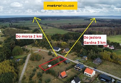 działka na sprzedaż 1008m2 działka Dębina, Szumiących drzew