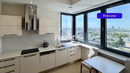 Luksusowy 142 m2 apartament z panoramicznym widokiem mieszkanie Warszawa, Śródmieście, Grzybowska