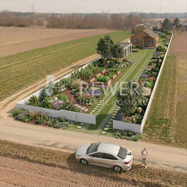 działka na sprzedaż 2100m2 działka Charlęż