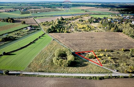 Działka budowlana 783 m² w Kobylnikach - MPZP i media działka Kobylniki