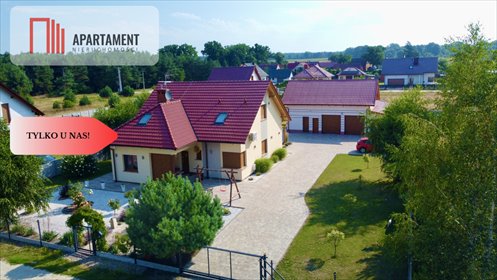 Inteligentny dom z lasem, 2 mieszkania, 1400 m² działki. dom Gogołowice