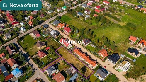 Działka 1715 m² z dojazdem z dwóch stron, pod dom i usługi działka Grabówka, Leszczynowa