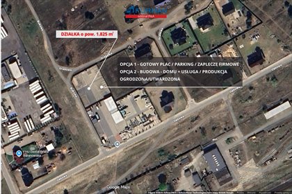 działka na sprzedaż 1825m2 działka Krzyż Wielkopolski, Krzyż Wielkopolski