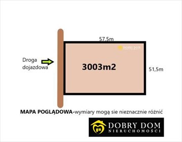 działka na sprzedaż 3003m2 działka Knyszyn