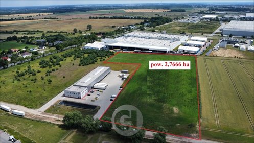 Działka przemysłowa 22 335 m² z mediami, MPZP, Gorzów działka Gorzów Wielkopolski, Chróścik