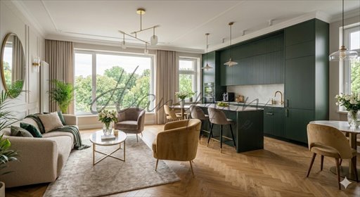 Wyjątkowy 88m² apartament z balkonem i 3 sypialniami mieszkanie Warszawa, Mokotów, Wołoska