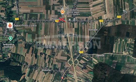 Polecam działkę usługową 10 000 m² z pełnym uzbrojeniem i dostępem asfaltowym działka Poskwitów