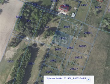 Działka budowlana 1007 m² z WZ, blisko natury działka Drągów