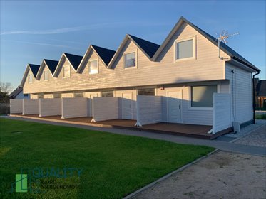 Komfortowe domki 45 m2 z tarasem, blisko plaży dom Sarbinowo, Rumiankowa