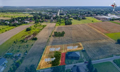 działka na sprzedaż 823m2 działka Rudniki, Wodnica