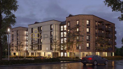 Nowoczesne 3-pokojowe mieszkanie 61,87 m² z balkonem i parkingiem mieszkanie Lubin, Malachitowa