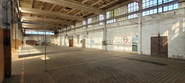 Hala magazynowa 1350 m² z biurami, suwnicą i placem lokal użytkowy Gliwice