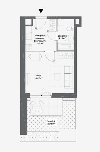 mieszkanie na sprzedaż 29m2 mieszkanie Warszawa, Włochy, Raków, Fajansowa