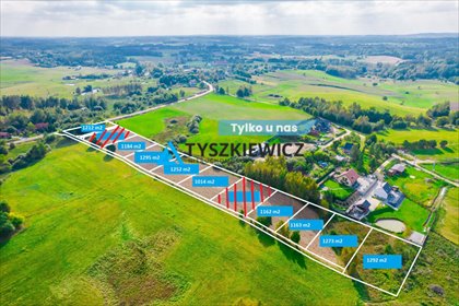 działka na sprzedaż 1014m2 działka Nowa Wieś Przywidzka, Piastowska