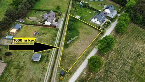 Działka 1600 m² pod dom jednorodzinny - blisko Ustki działka Charnowo