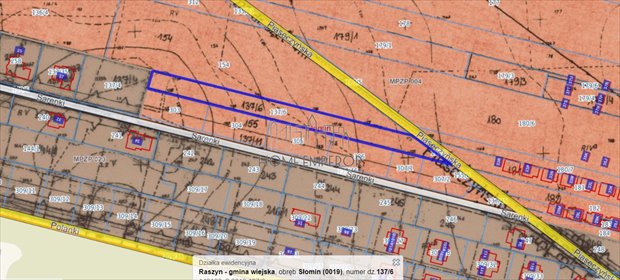 działka na sprzedaż 3100m2 działka Słomin, Piaseczyńska