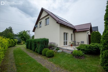 Polecam zadbany dom 115 m² z dużą działką, tarasami i fotowoltaiką dom Cewice, Myśliwska