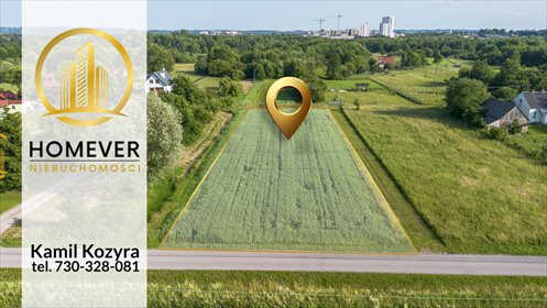 Działka inwestycyjna 1865 m² w Rzeszowie, media - polecam! działka Rzeszów, św. Floriana