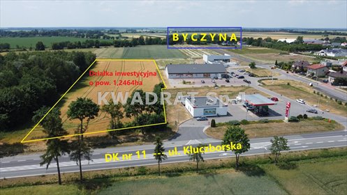 działka na sprzedaż 12464m2 działka Byczyna