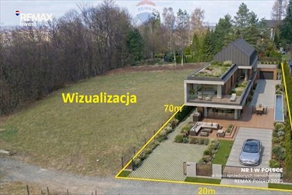 działka na sprzedaż 1419m2 działka Bielsko-Biała