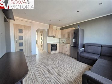 Na sprzedaż przestronne 3-pokojowe mieszkanie 44 m² z balkonem w Świebodzicach mieszkanie Świebodzice