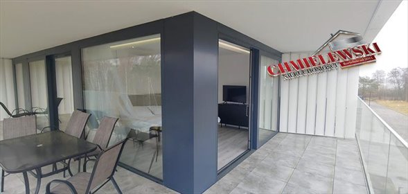 Apartament 3 pok. z widokiem na jezioro Jamno polecam mieszkanie Mielno, Sosnowy Las
