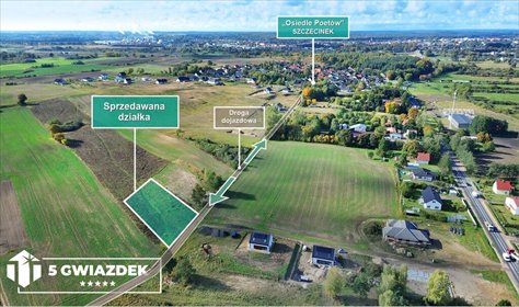 Działka 2008 m2 pod zabudowę w Szczecinku, blisko Osiedla Poetów działka Szczecinek